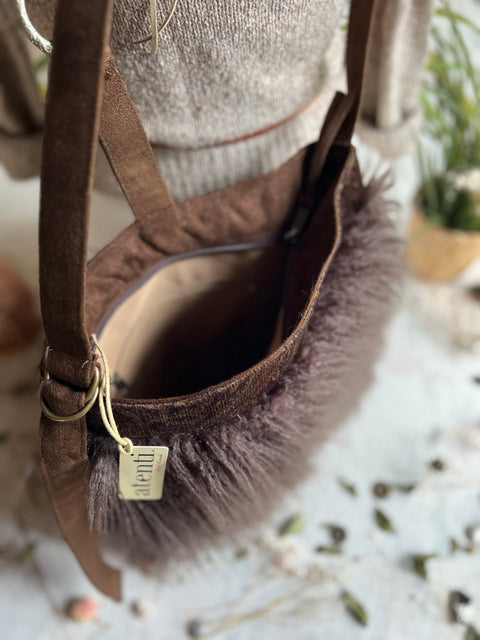 Cafe Llama Haversack, Shoulder Bag