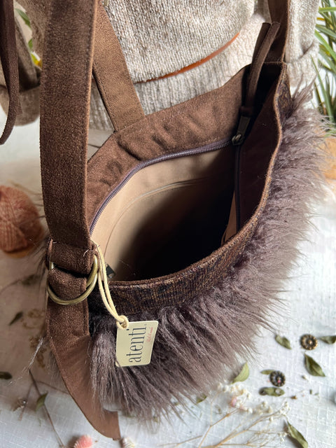 Cafe Llama Haversack, Shoulder Bag