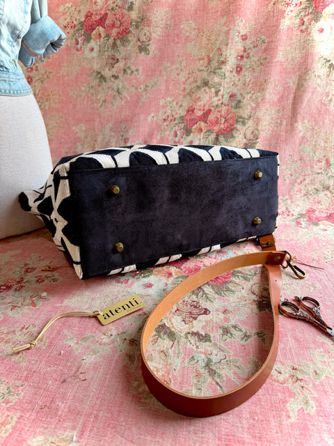 Forever Buddy Bag– Atenti USA Handmade, Carryall Leather Handle & Crossbody Strap Bag - Atenti 