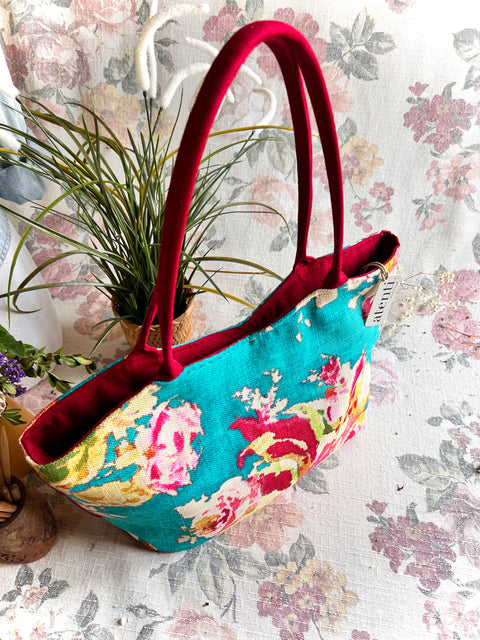 Blossom Blue Lolita, Handbag & Matching Pouch