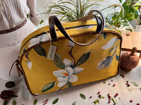 Magnolia Overnighter, Large Weekender