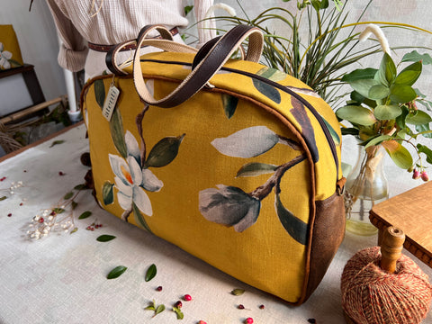 Magnolia Overnighter, Large Weekender