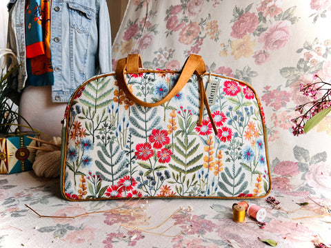 Wildflower Overnighter, Large Weekender