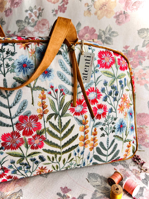 Wildflower Overnighter, Large Weekender