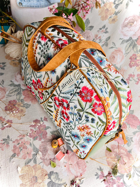 Wildflower Overnighter, Large Weekender