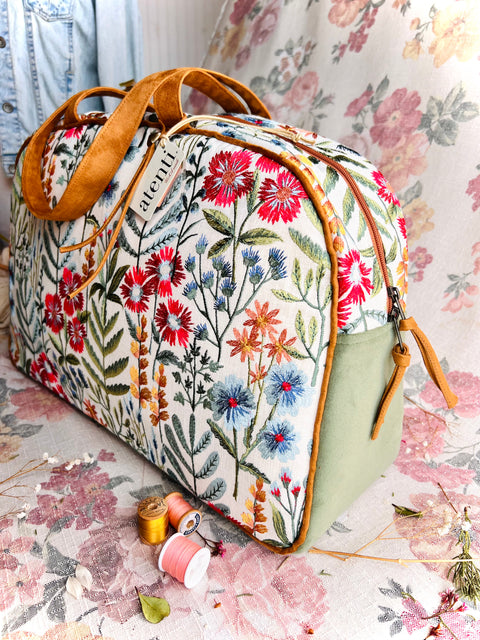 Wildflower Overnighter, Large Weekender