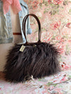 Cafe Llama Molly, Snap Frame Bag
