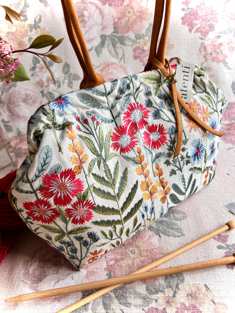 Wildflower Molly, Snap Frame Bag - Atenti 
