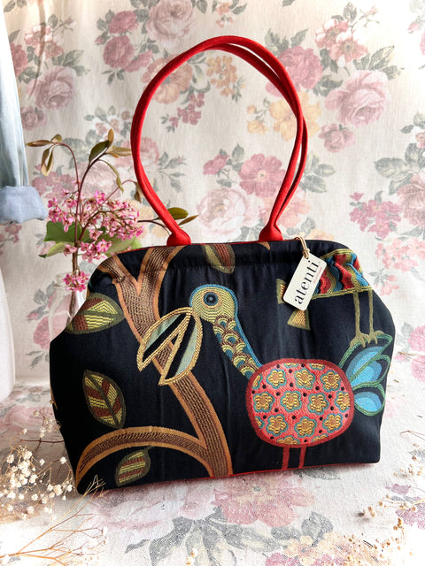 Birdy Black Molly, Snap Frame Bag