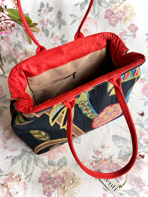 Birdy Black Molly, Snap Frame Bag