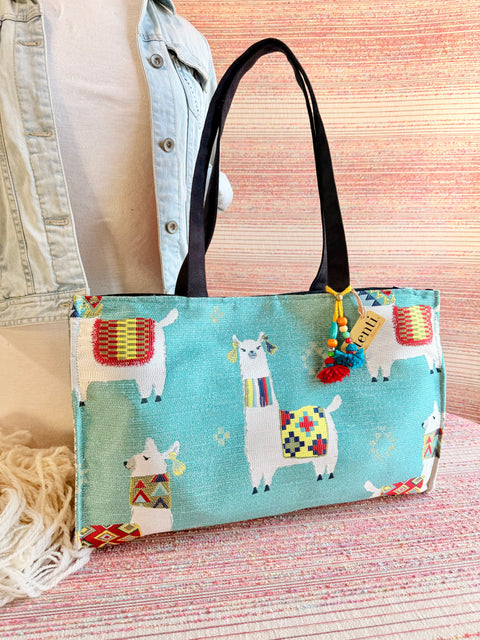 New Maxi Tote Mamallama, Atenti USA Handmade Project Bag
