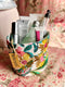 Flora Cream Tiny Tucker, Storage Basket