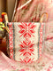 Snowflake Tall Tucker, Storage Basket