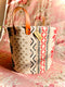 Snowflake Tall Tucker, Storage Basket