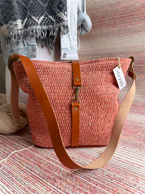 Alfie Bella Bucket Bag, Limited Edition, USA Handmade