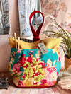Blossoms Blue Tall Caddy Blossoms Blue