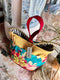 Blossoms Blue Tall Caddy Blossoms Blue