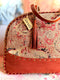 Boulder Overnighter – Handmade Travel Bag with Tassel, Leather Trim & Boho Tapestry Boulder