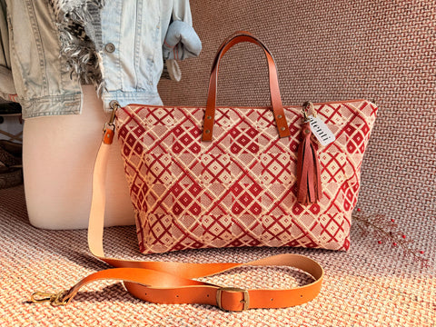 Loomfire Buddy Bag- Atenti USA Handmade, Limited Edition Tapestry Bag