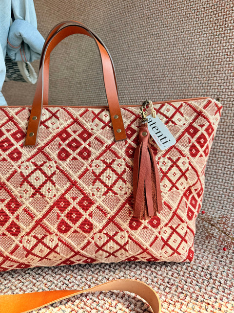 Loomfire Buddy Bag- Atenti USA Handmade, Limited Edition Tapestry Bag