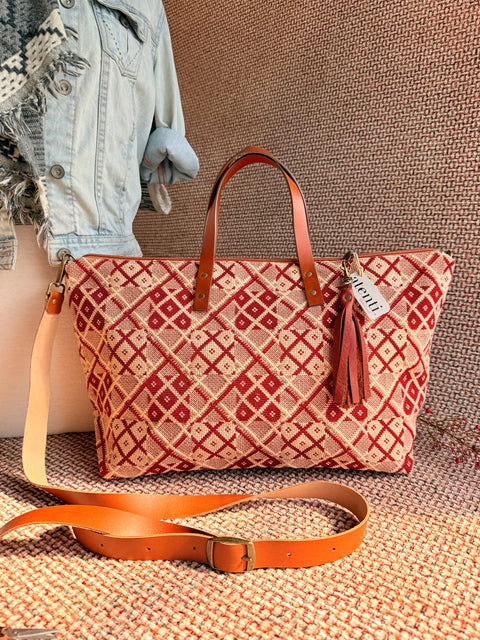 Loomfire Buddy Bag- Atenti USA Handmade, Limited Edition Tapestry Bag