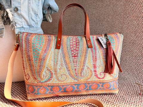 Majorca–  USA Handmade, Limited Edition Tapestry Bag