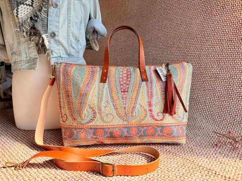 Majorca–  USA Handmade, Limited Edition Tapestry Bag