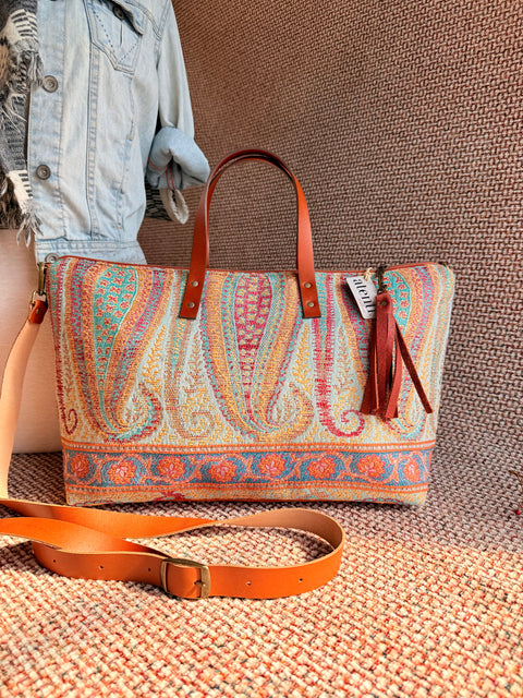 Majorca–  USA Handmade, Limited Edition Tapestry Bag