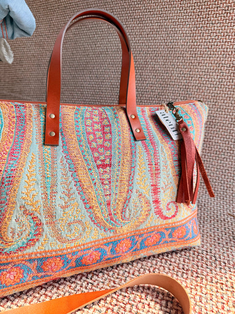 Majorca–  USA Handmade, Limited Edition Tapestry Bag