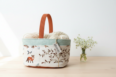 Foxy Caddy Organizer– Handmade Yarn & Notions | Atenti Bags