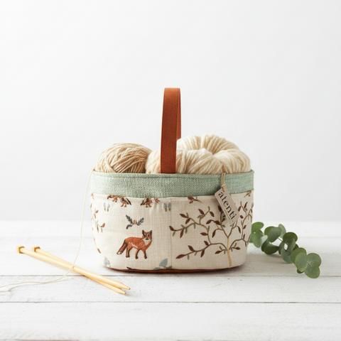 Foxy Caddy Organizer– Handmade Yarn & Notions | Atenti Bags