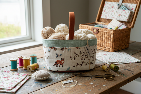 Foxy Caddy Organizer– Handmade Yarn & Notions | Atenti Bags