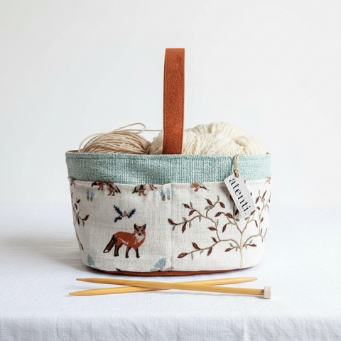 Foxy Caddy Organizer– Handmade Yarn & Notions | Atenti Bags