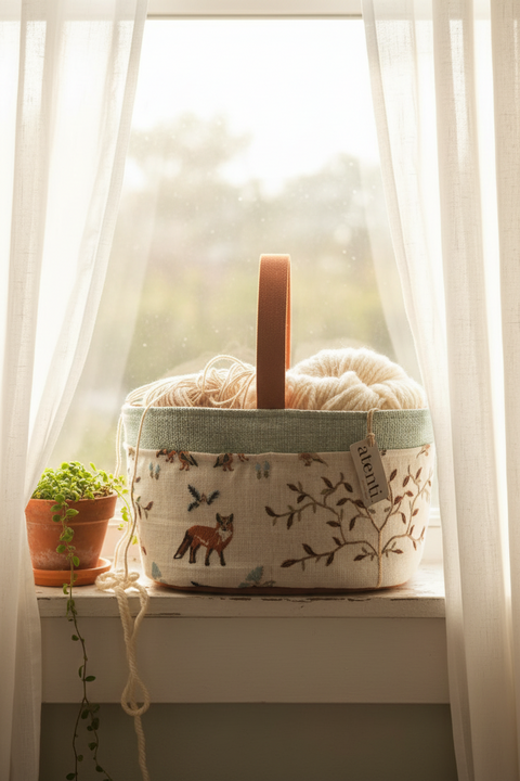Foxy Caddy Organizer– Handmade Yarn & Notions | Atenti Bags