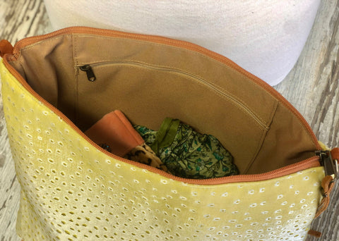 Gila Borsa Bag- Atenti Handmade USA Crossbody with Leather Strap