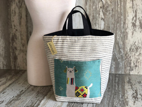 Mamallama Hope Basket– Atenti USA Handmade Knitting & Crochet Tote