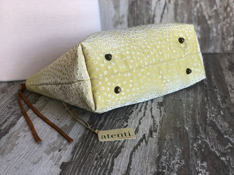 Gila Borsa Bag- Atenti Handmade USA Crossbody with Leather Strap