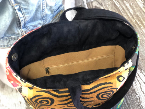 Le Tigre Backsac: Convertible Backpack, Stylish & Versatile Craft Companion, Atenti US Made
