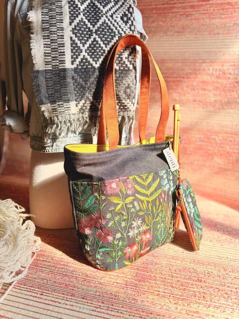 The Meadow Project Tote-Needle Arts/Craft Carryall, Atenti USA Handmade