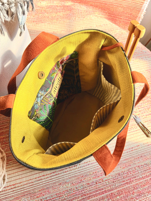 The Meadow Project Tote-Needle Arts/Craft Carryall, Atenti USA Handmade