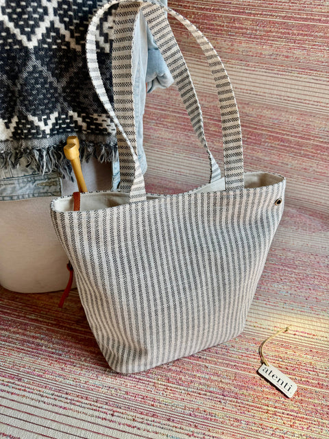 Foxy Project Tote-Needle Arts/Craft Carryall, Atenti USA Handmade