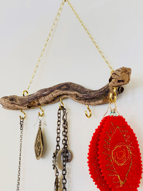 Driftwood Jewelry Hangers