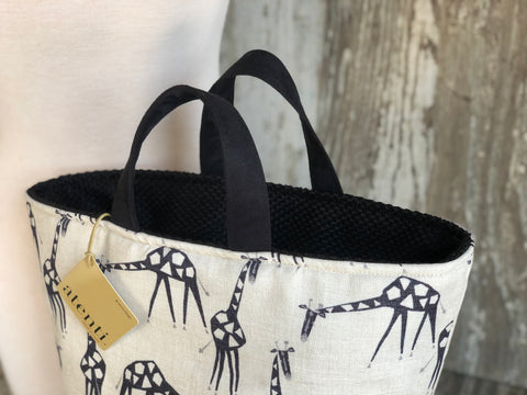 Giraffe Hope Basket, Project Bag