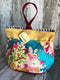 Blossoms Blue Tall Caddy Blossoms Blue