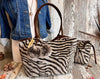 Born Free Chocolate Lolita, Handbag & Matching Pouch Born Free Chocolate